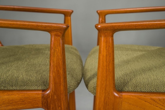Image 1 of  Chaises Ella Danoises en Teck attribuées à Arne Vodder pour Vamo Sønderborg, 1960s, Set de 6