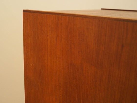 Image 1 of Teak chest of drawers, Danish design, 1970s, made in Denmark
