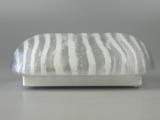 Image 1 of 60s 70s wandlamp Peill & Putzler Duitsland glas & metaal space age design