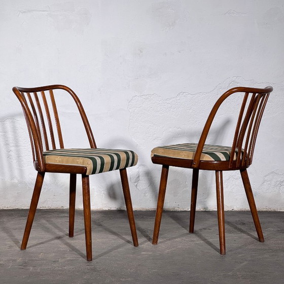 Jitona eethoek – tafel en 4 stoelen, jaren 60 – Eettafels, Wood (photo 14 of 19)