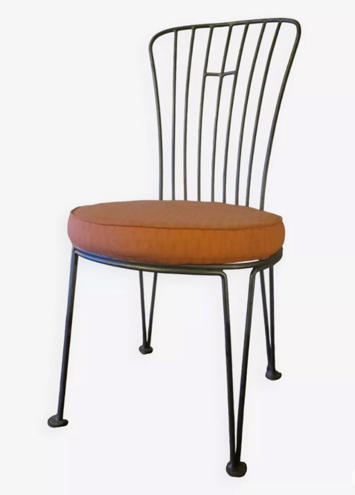 Chaise de jardin en fonte du début du XXe siècle – tuinstoelen, Iron