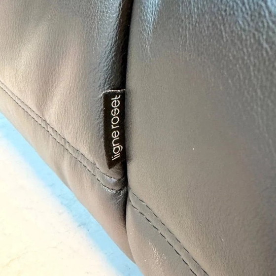 Divano a tre posti Ligne Roset Togo | Pelle nera – Divani 3 posti, Leather (photo 5 of 5)