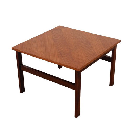 Table basse en acajou, design danois, années 1970, fabriquée au Danemark