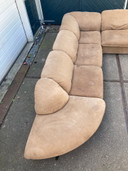 Unique, Large Element Sofa by Laauser in Leather, 5x