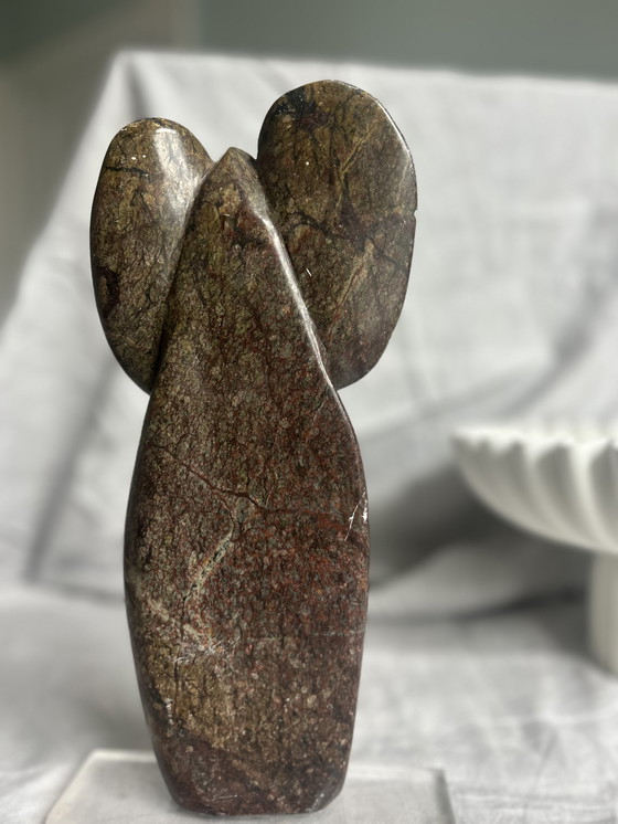 Image 1 of Olifant abstract stenen beeld prachtig eenvoud 