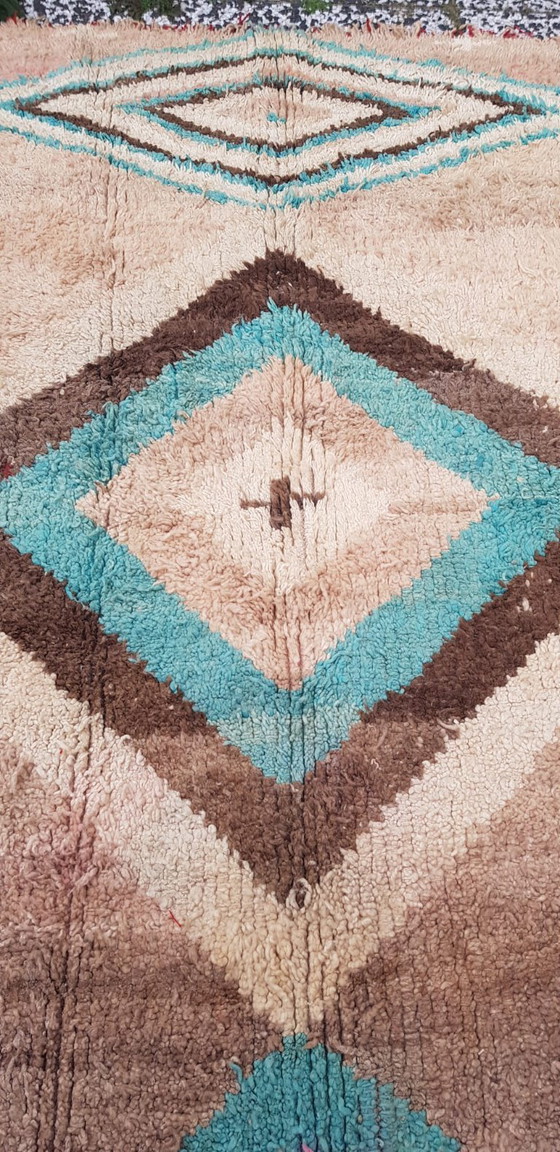 Image 1 of Handgeknoopt Berber kleed wol 335x167cm