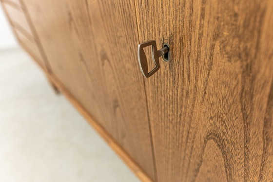 Image 1 of Buffet vintage en chêne par Bydgoskie Fabryki Mebli, Pologne, années 1960