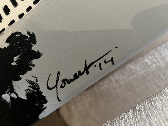 Image 1 of Painting skyline Rotterdam GovArt 60x120