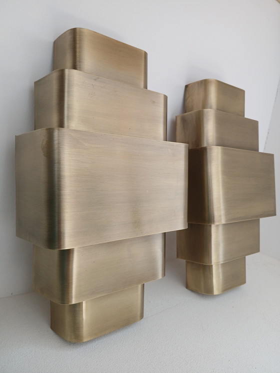 Image 1 of Applique da parete in stile Art Déco