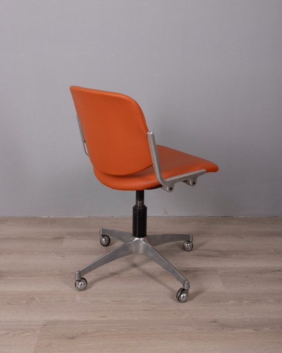 Image 1 of VINTAGE 1960S DESK CHAIR MODEL DSC 106 DESIGNED BY GIANCARLO PIRETTI FOR ANONIMA CASTELLI