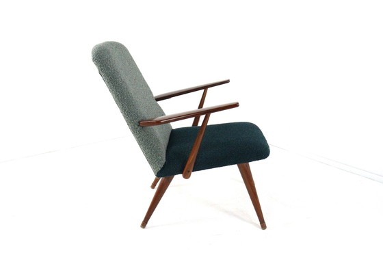 Image 1 of Akerblom Schwedisch Zweifarbiger Sessel Stuhl Vintage