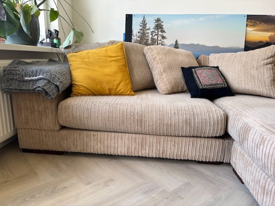 Image 1 of Moderne Taupe Hoekbank – 273x185 cm – Comfort & Stijl