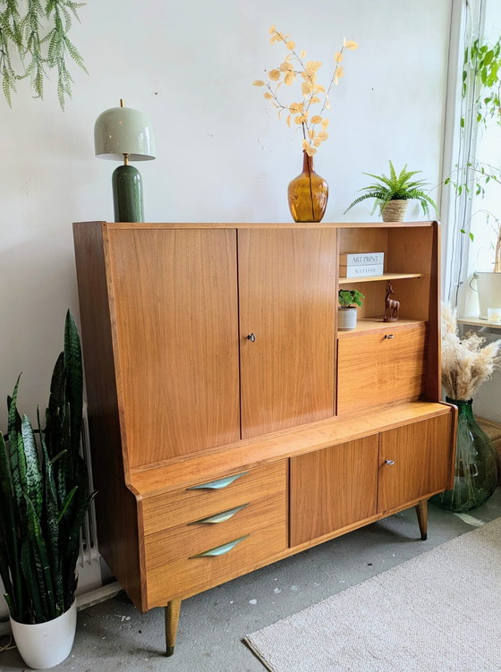 Image 1 of Vintage, midcentury highboard, wandkast 