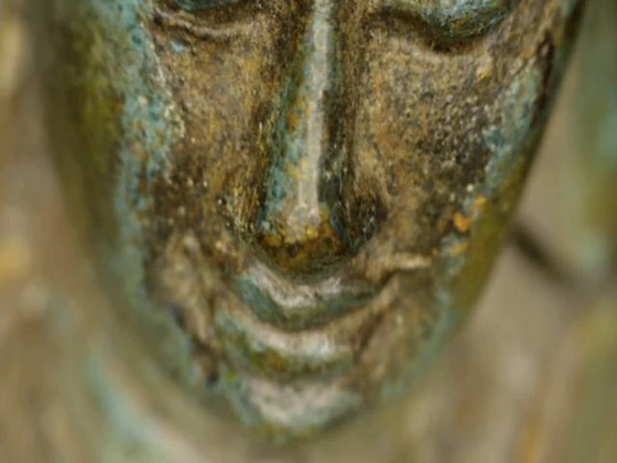 Antique Thai Buddha in Sukhothai Style – Ayutthaya, 17th–18th Century – Sculpture, Bronze (photo 11 of 11)