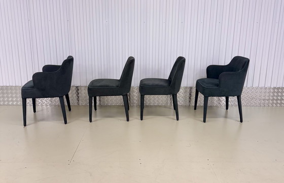 Image 1 of 4x MAXALTO Luxus-Esszimmerstühle Typ FEBO | Citterio