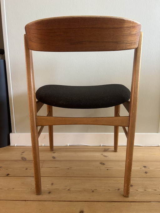 Vintage Danish Chairs, Set of 6
