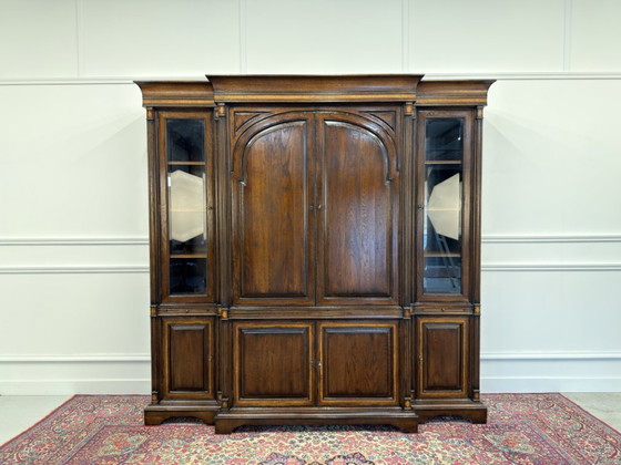 Libreria classica inglese Royal Antique Collection – Librerie, Vetro, Legno (photo 2 of 24)