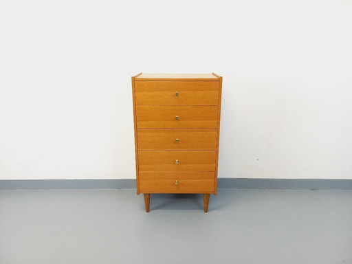 Cómoda vintage de roble de los años 60