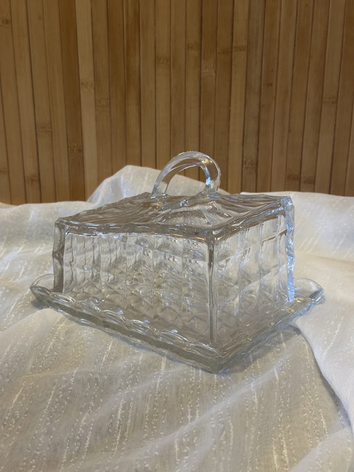 Campana para queso/mantequera Andries Copier antigua