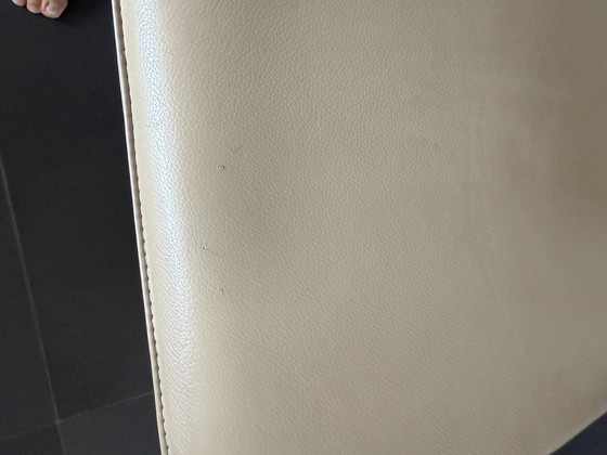 Image 1 of Leolux eetkamerstoelen (6x), model Freyr, kleur Taupe; Wapiti