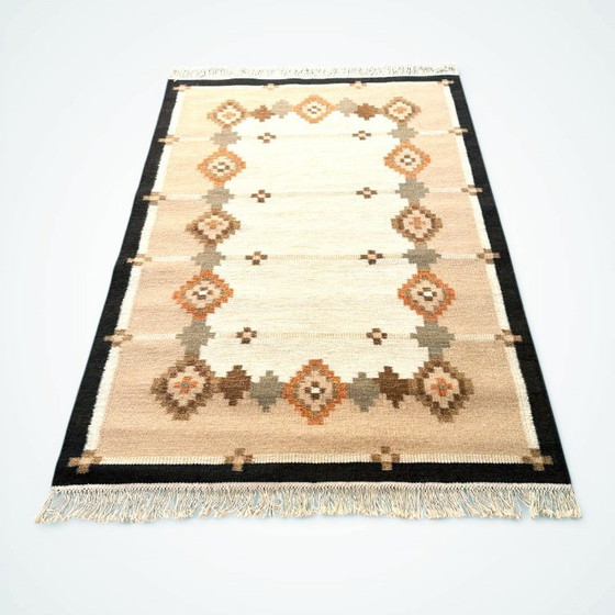 Image 1 of Neue handgewebte schwedische "Röllakan"