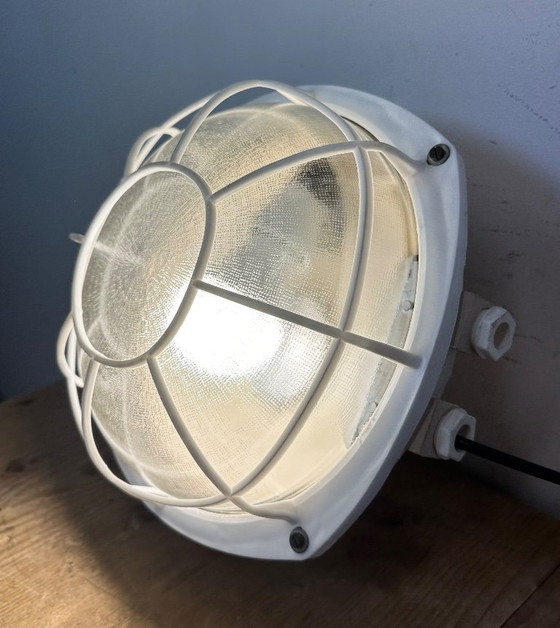Image 1 of Industrial Bakelite Wall or Ceiling Light from Elektrosvit, 1980s