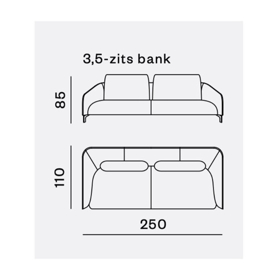 Image 1 of Leolux Elias 3.5 seater