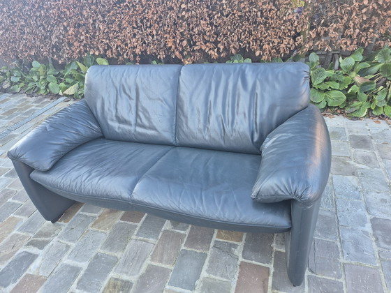 Image 1 of Cuero de dos plazas (Leolux)