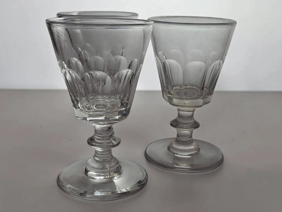 6 crystal glasses from Baccarat / Saint Louis / Caton – Glass & Decanter (photo 2 of 8)