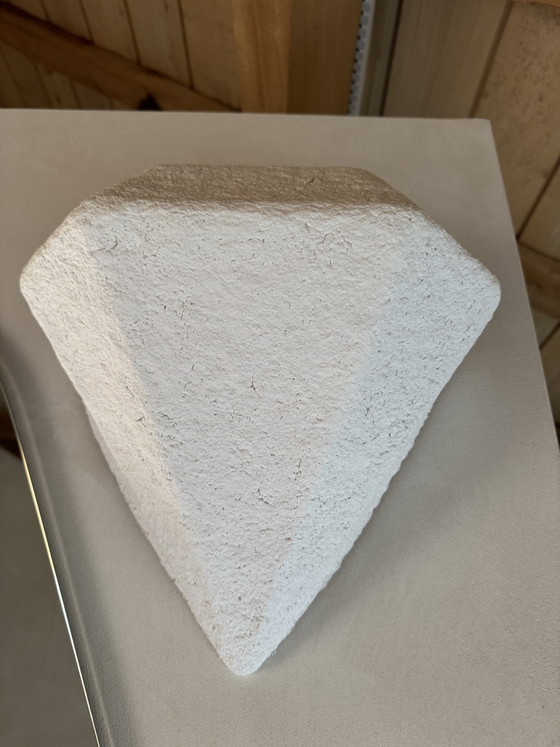 Vintage Habitat Diamond Shape Papier-Mâché Wall Sconces – Wall lights, Paper (photo 5 of 15)
