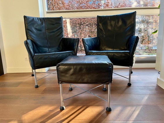 Image 1 of Montis: sillón(es) Charlie de cuero negro