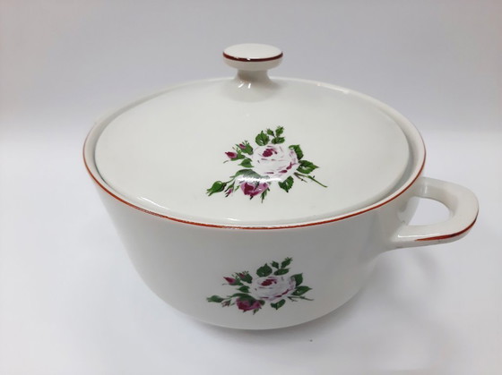 Image 1 of Vintage porcelain serving bowl, soup bowl