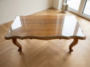 Tavolino da caffè classico in rovere naturale