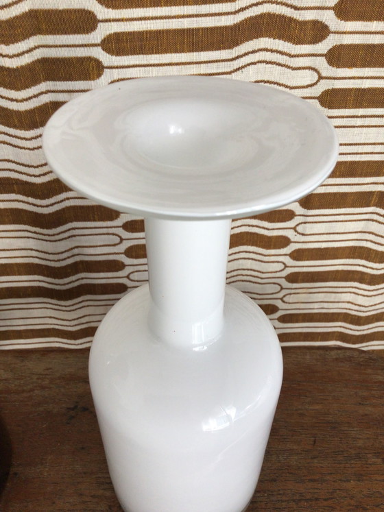 Image 1 of Set of 2 Holmegaard style vases