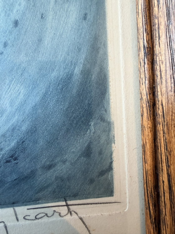 Original Louis Icart Etching "Venus in the Waves" (1931) - Hand-signed + Blind stamp – Paintings & Drawings (photo 5 of 9)