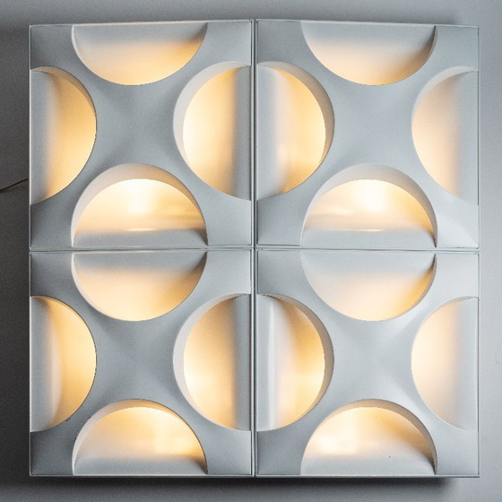 Image 1 of  "Oysters" sconces designed by R.Krüger for Staff Leuchten.