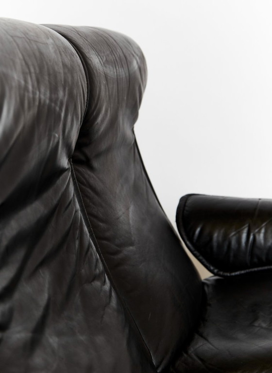 Image 1 of Otto Zapf Loungestoel & Ottomane "Follow Me" voor Knoll International