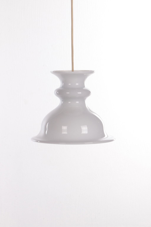 Holmegaard Vintage Danish Tivoli Pendelleuchte von Sidse Werner, 1980 Dänemark.