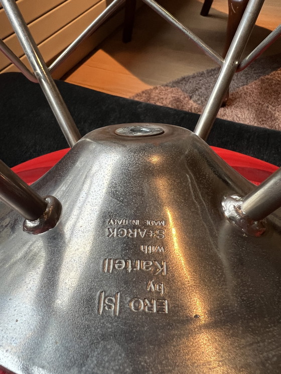 Image 1 of 6 chaises de salle à manger Kartell Eros par Philippe Starck