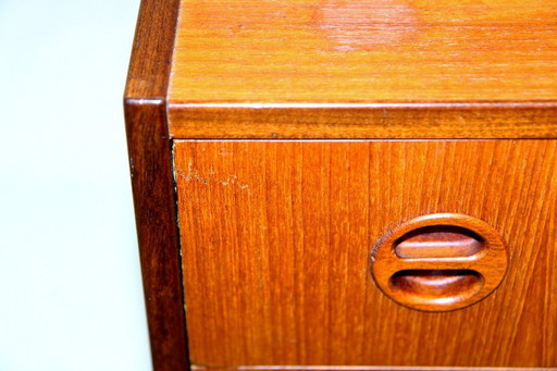 Domino Teak Chest of drawers by Arne Wahl Iversen for Ikea, Sweden, 1960