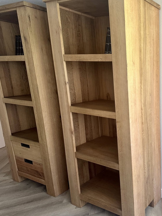 Image 1 of Storage cabinets 222x90x45 cm 2-piece combination purchase