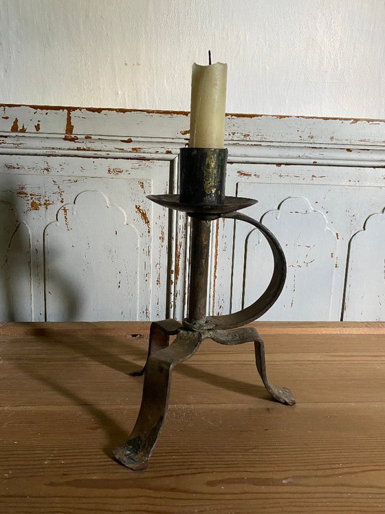 candelabro antiguo – Portavelas, Hierro (photo 8 of 14)