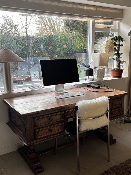 Image 1 of Oude (antieke) houten Frans ufficio 