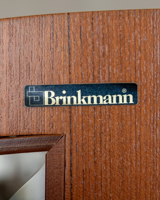Vitrine arquée Mid Century par Brinkmann, années 1980 – Bois (photo 20 of 20)
