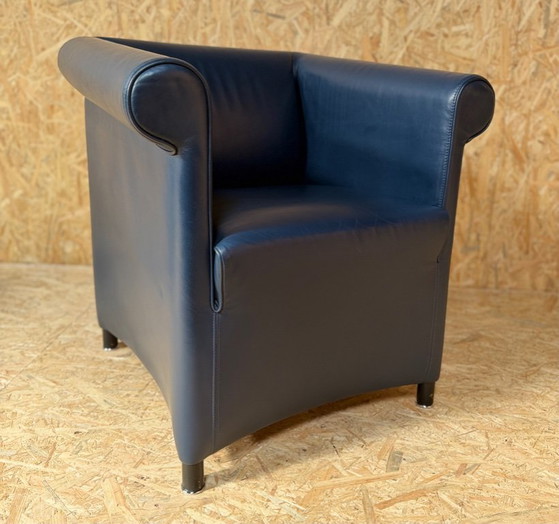 Image 1 of Poltrona Wittmann Petrol Leather Club Paolo Piva