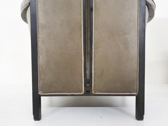 Image 1 of Ensemble de deux fauteuils lounge Umberto Asnago pour Giorgetti « Peggy 63970 », 1990