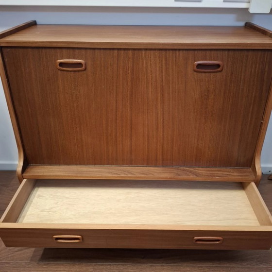 Armoire Vintage Louis Van Teeffelen - Milieu du Siècle – Meubles de rangement, Wood (photo 4 of 8)