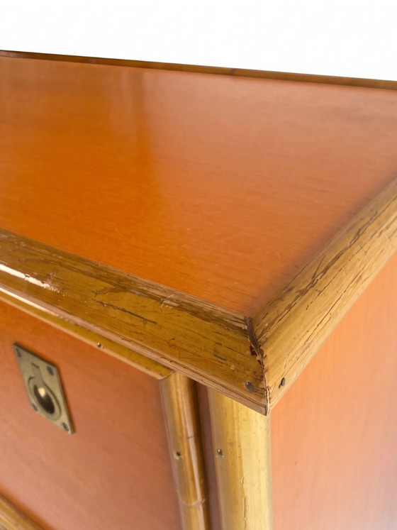 Image 1 of Vintage rotan commode DAL VERA - Italy