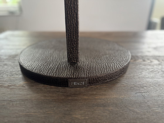 Original Fendi Beistelltisch – Beistelltische, Leather, Metal (photo 7 of 15)