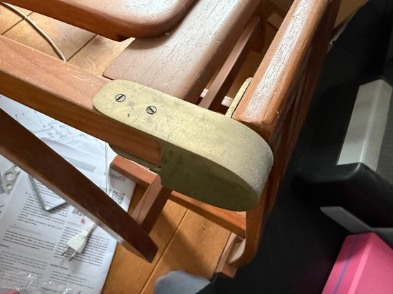 Image 1 of Silla de escritorio de teca SS New Amsterdam - 1.ª clase